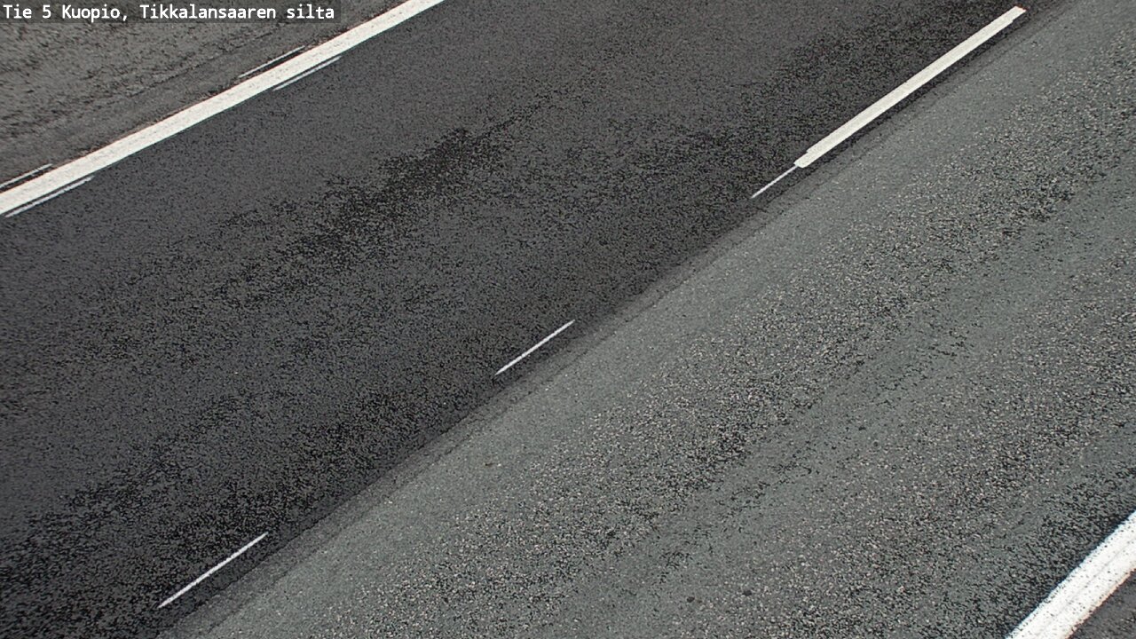 Weather Camera Image Road 5 Kuopio, Tikkalansaari, Kuopio, Pohjois-Savo