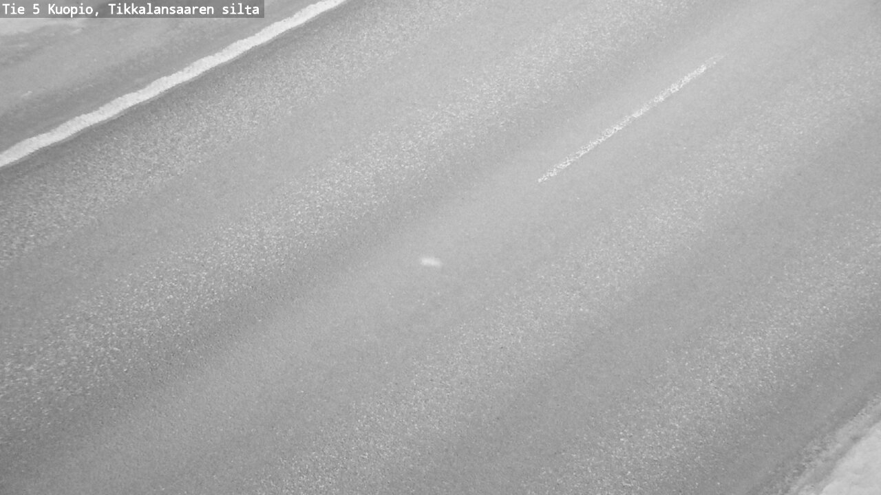Weather Camera Image Väg 5 Kuopio, Tikkalansaari, Kuopio, Pohjois-Savo