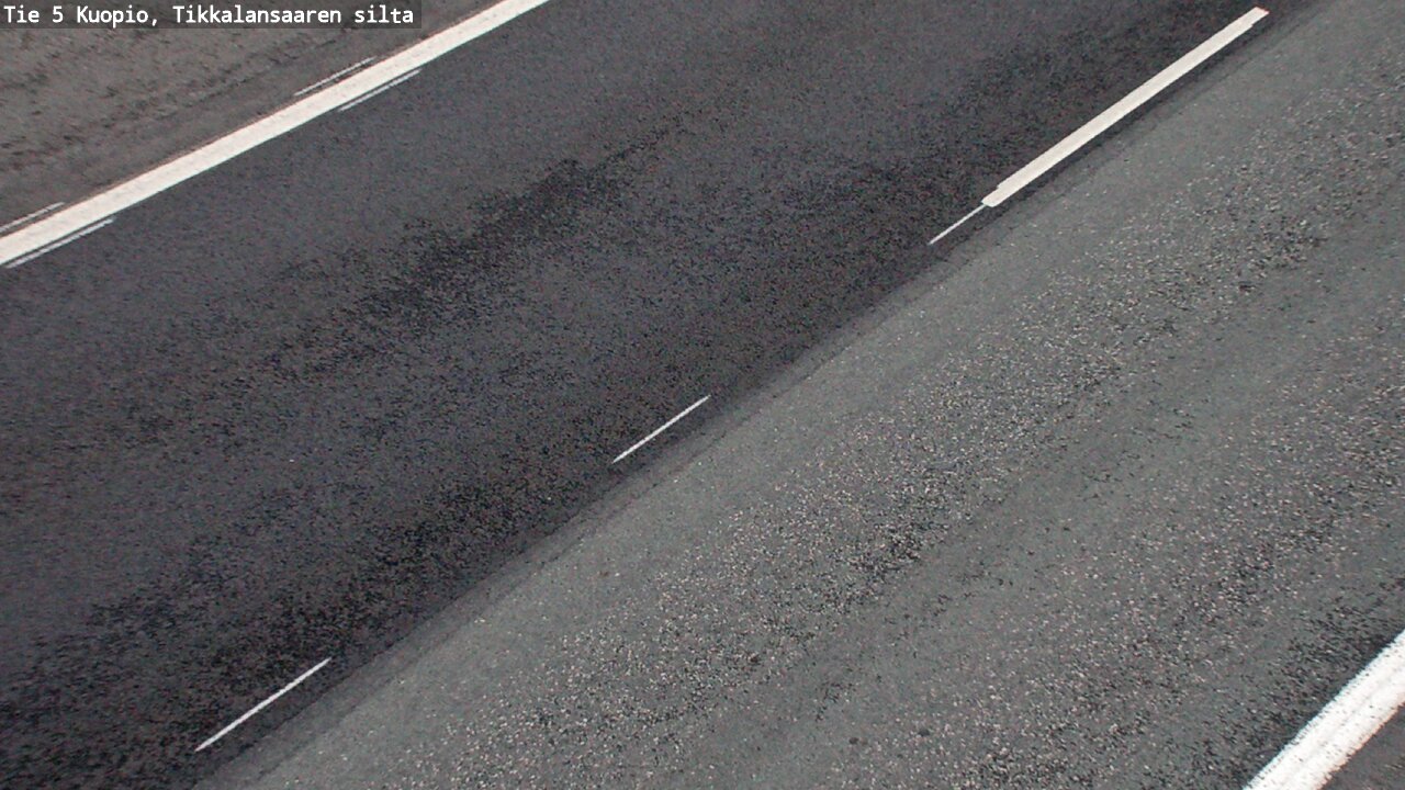 Weather Camera Image Road 5 Kuopio, Tikkalansaari, Kuopio, Pohjois-Savo