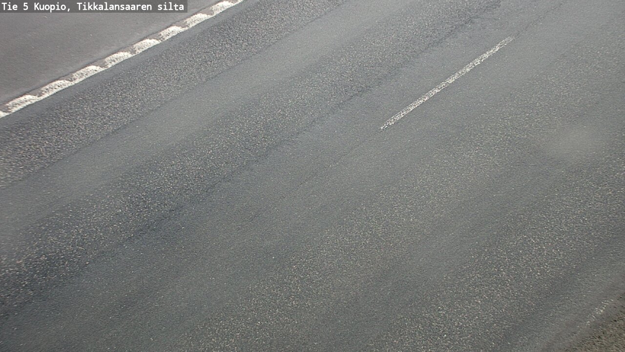 Weather Camera Image Road 5 Kuopio, Tikkalansaari, Kuopio, Pohjois-Savo