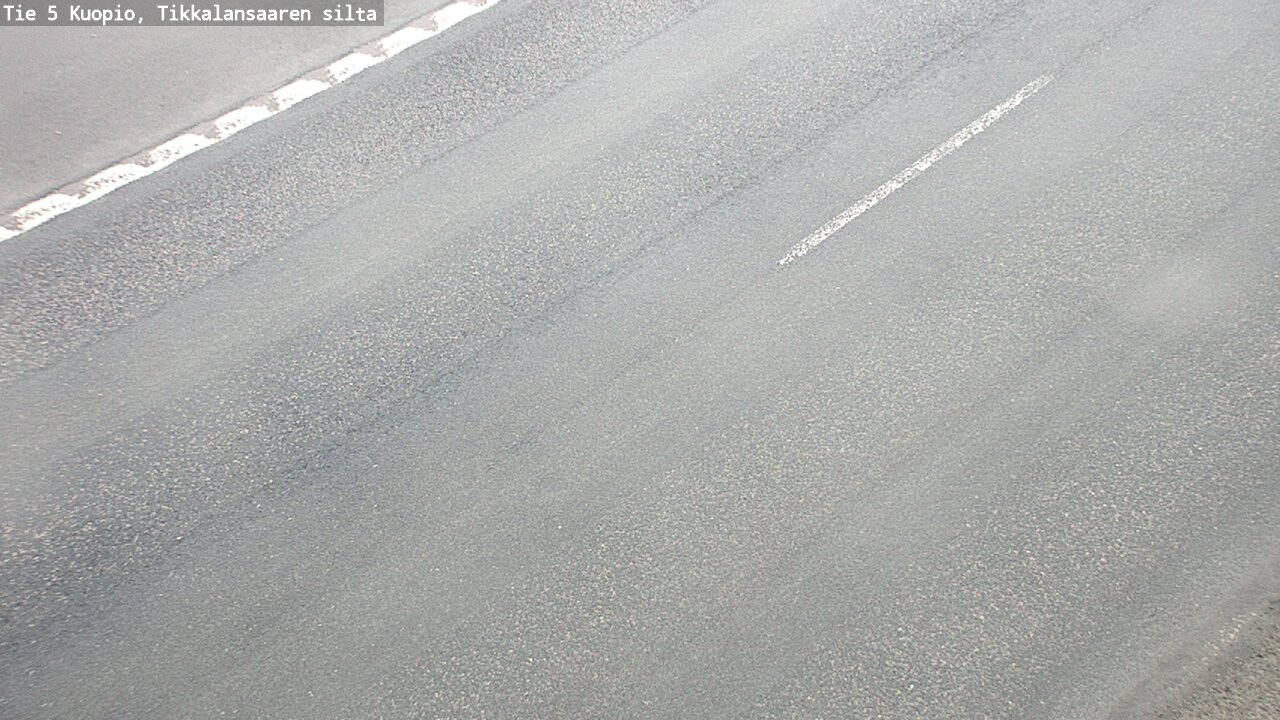 Weather Camera Image Road 5 Kuopio, Tikkalansaari, Kuopio, Pohjois-Savo