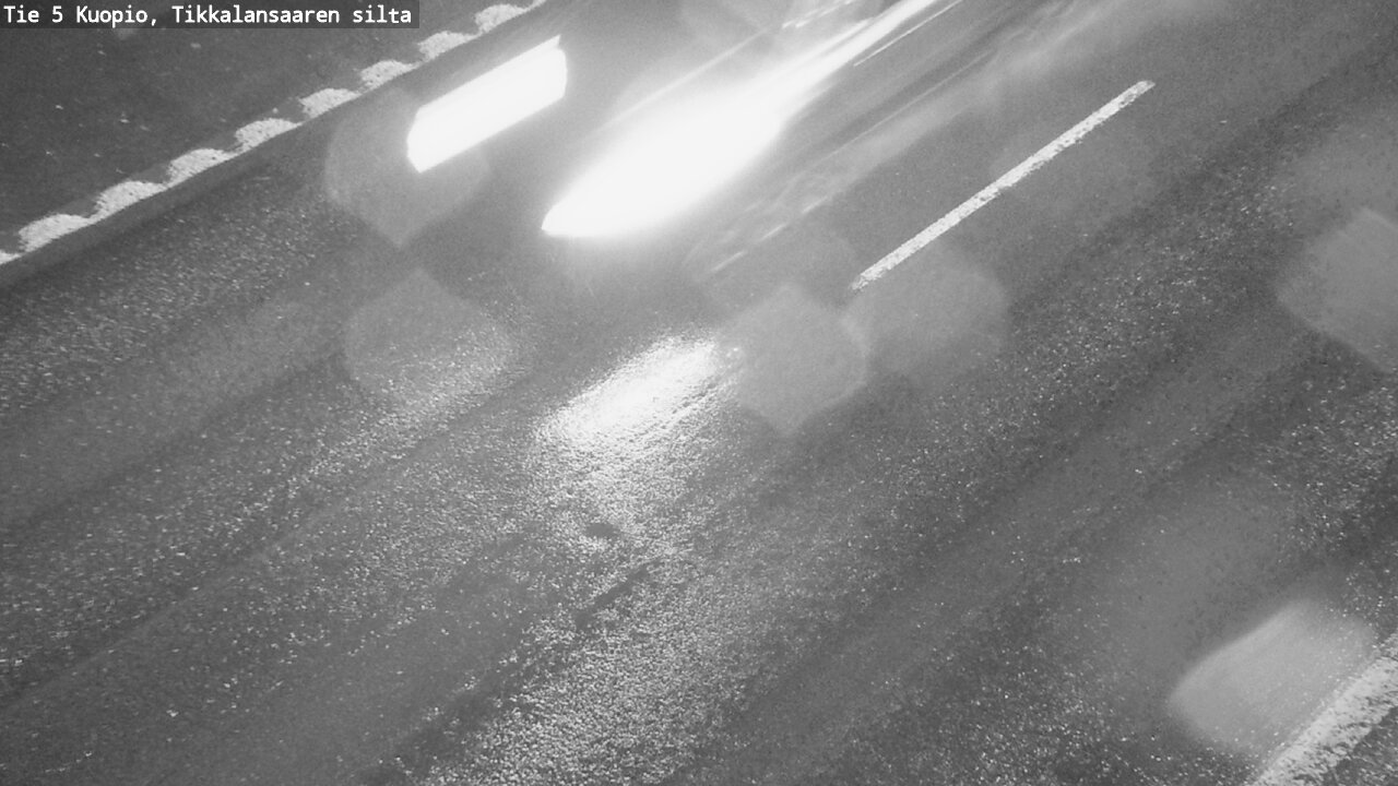 Weather Camera Image Väg 5 Kuopio, Tikkalansaari, Kuopio, Pohjois-Savo