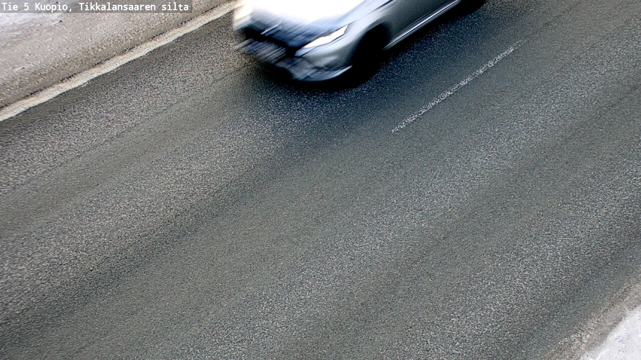 Weather Camera Image Väg 5 Kuopio, Tikkalansaari, Kuopio, Pohjois-Savo