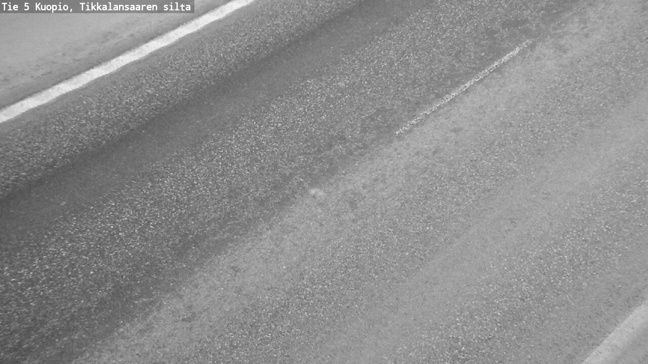 Weather Camera Image Väg 5 Kuopio, Tikkalansaari, Kuopio, Pohjois-Savo