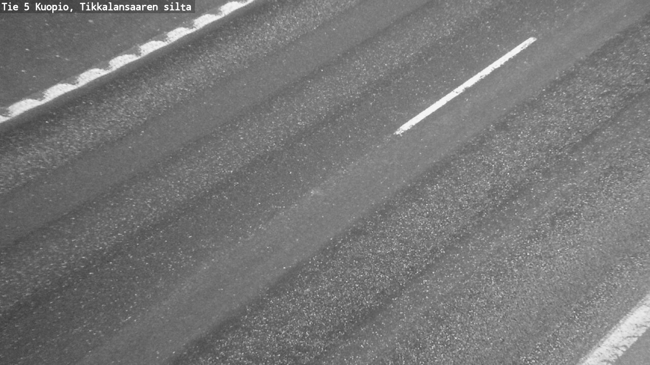 Weather Camera Image Road 5 Kuopio, Tikkalansaari, Kuopio, Pohjois-Savo