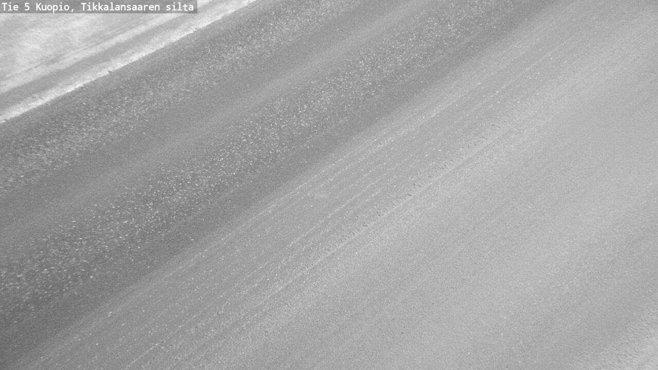 Weather Camera Image Road 5 Kuopio, Tikkalansaari, Kuopio, Pohjois-Savo