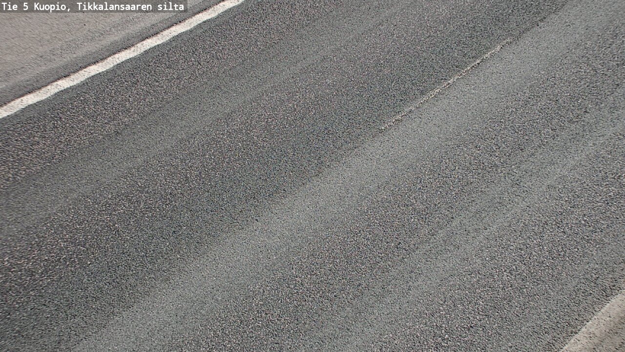Weather Camera Image Väg 5 Kuopio, Tikkalansaari, Kuopio, Pohjois-Savo