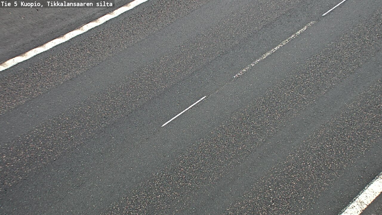 Weather Camera Image Väg 5 Kuopio, Tikkalansaari, Kuopio, Pohjois-Savo