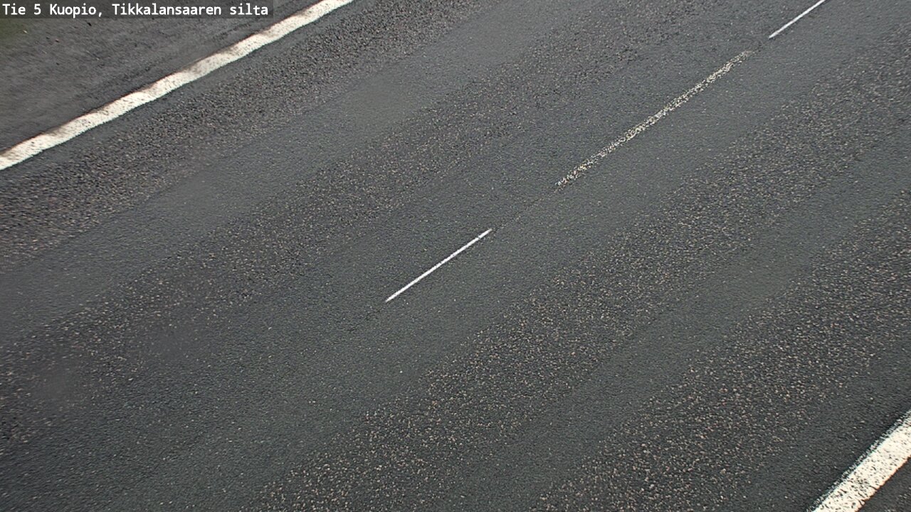 Weather Camera Image Väg 5 Kuopio, Tikkalansaari, Kuopio, Pohjois-Savo