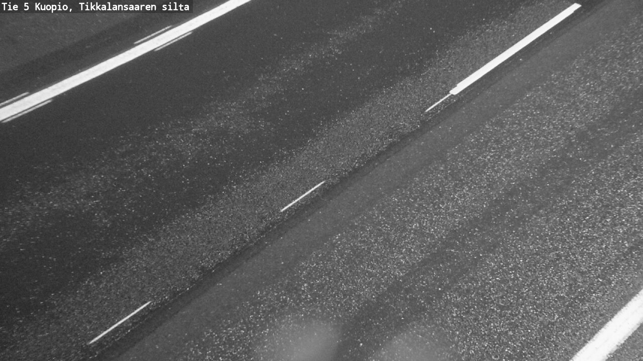 Weather Camera Image Road 5 Kuopio, Tikkalansaari, Kuopio, Pohjois-Savo