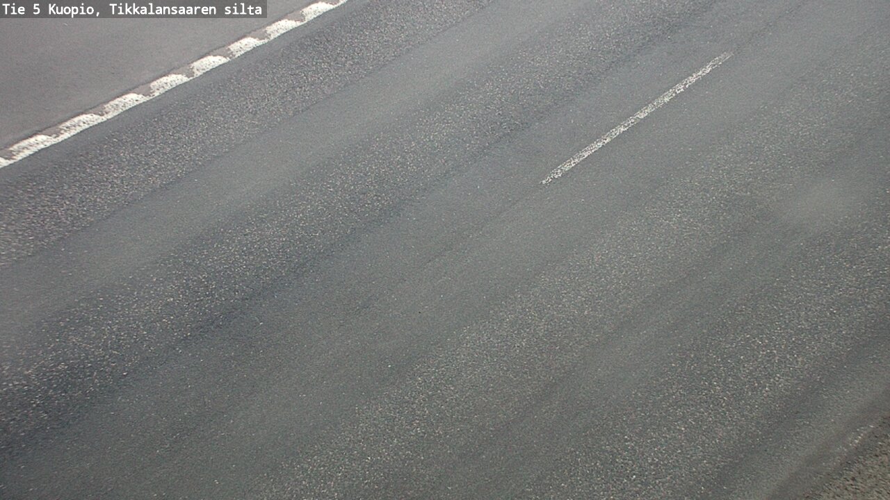 Weather Camera Image Road 5 Kuopio, Tikkalansaari, Kuopio, Pohjois-Savo