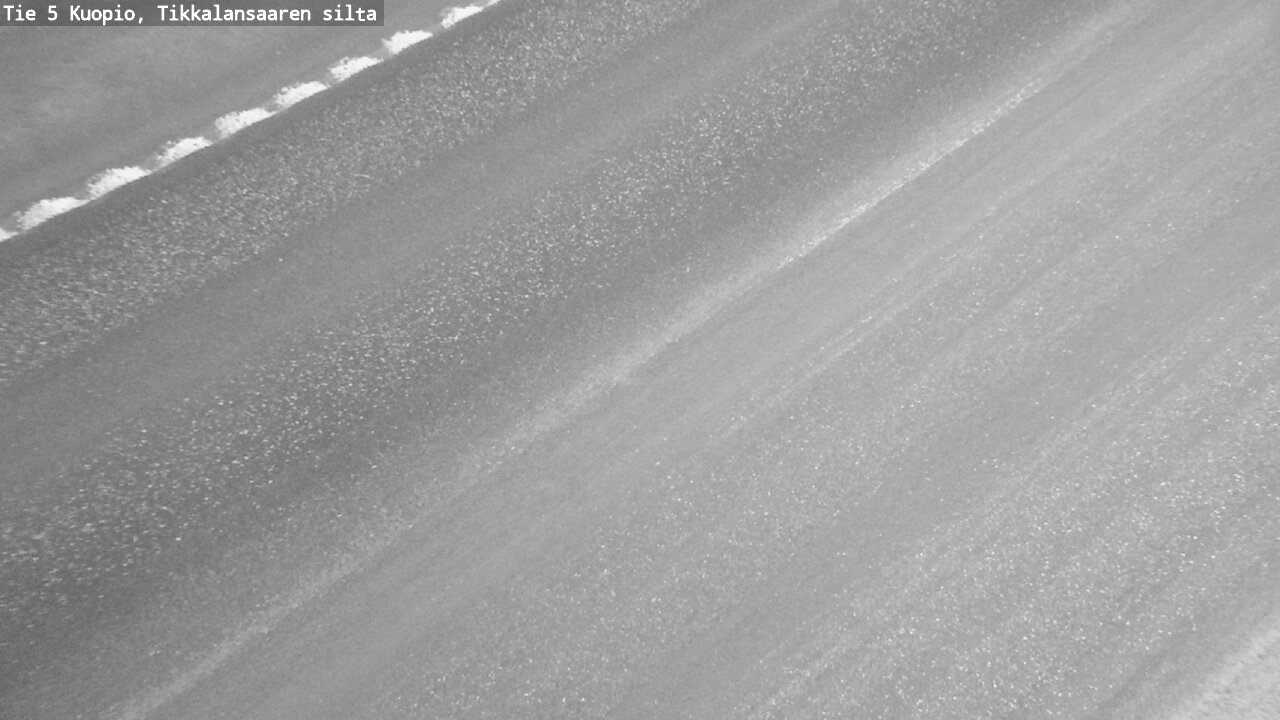 Weather Camera Image Road 5 Kuopio, Tikkalansaari, Kuopio, Pohjois-Savo
