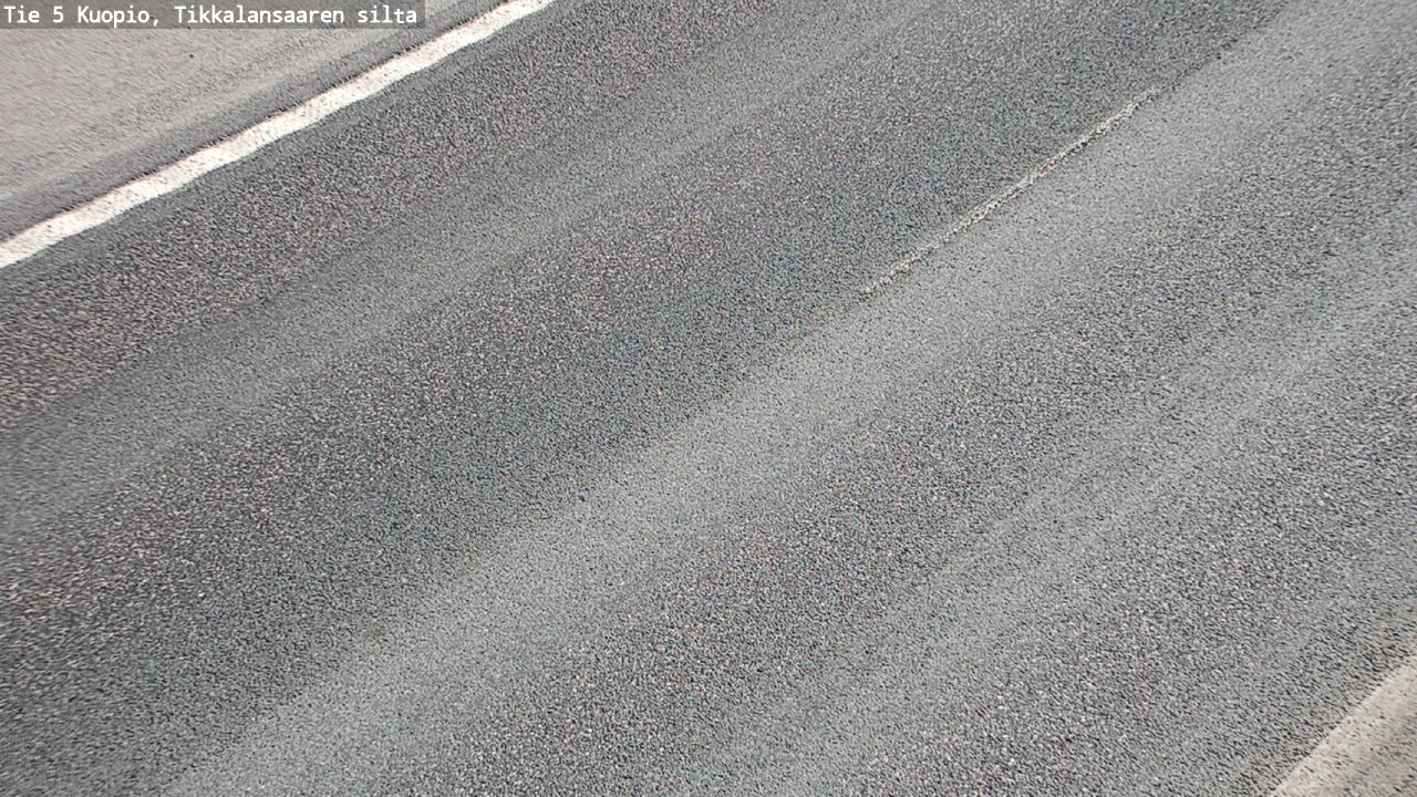 Weather Camera Image Väg 5 Kuopio, Tikkalansaari, Kuopio, Pohjois-Savo