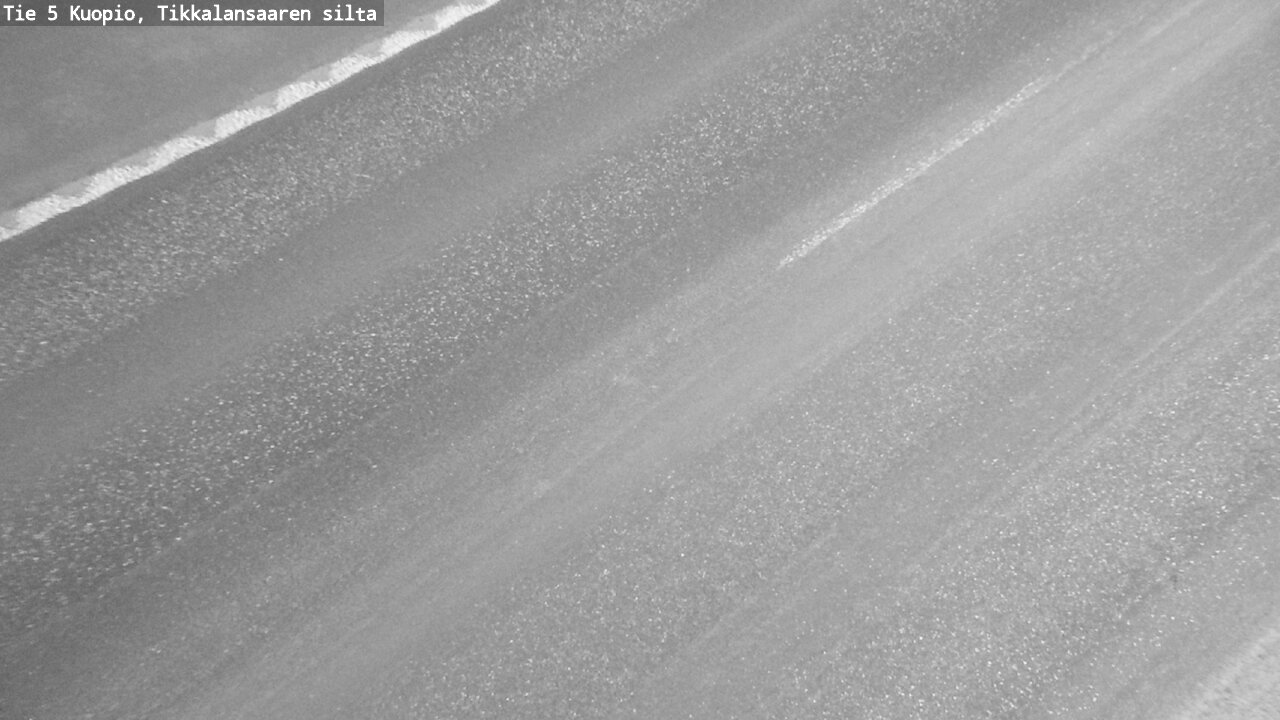 Weather Camera Image Road 5 Kuopio, Tikkalansaari, Kuopio, Pohjois-Savo