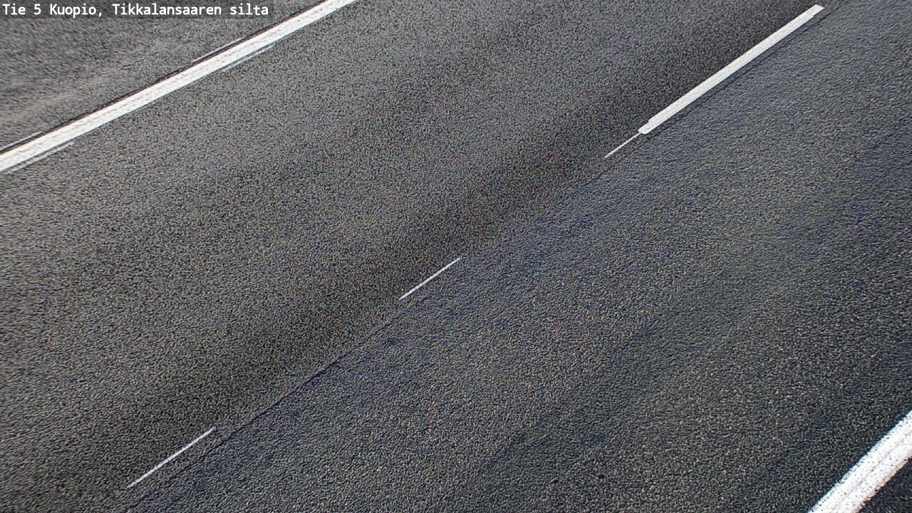 Weather Camera Image Road 5 Kuopio, Tikkalansaari, Kuopio, Pohjois-Savo
