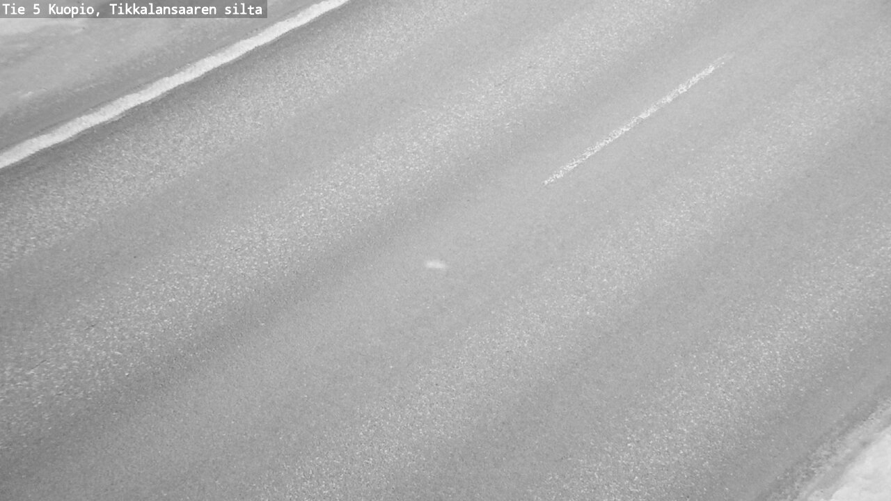 Weather Camera Image Väg 5 Kuopio, Tikkalansaari, Kuopio, Pohjois-Savo