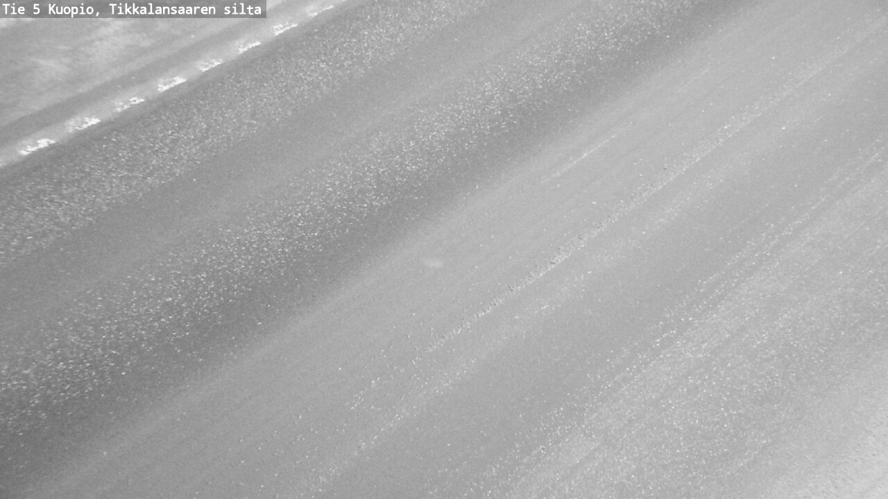 Weather Camera Image Road 5 Kuopio, Tikkalansaari, Kuopio, Pohjois-Savo
