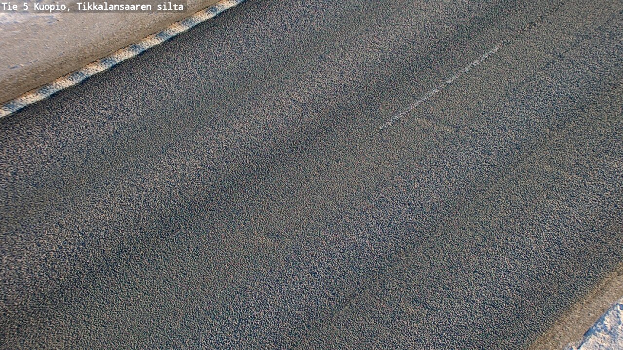 Weather Camera Image Väg 5 Kuopio, Tikkalansaari, Kuopio, Pohjois-Savo
