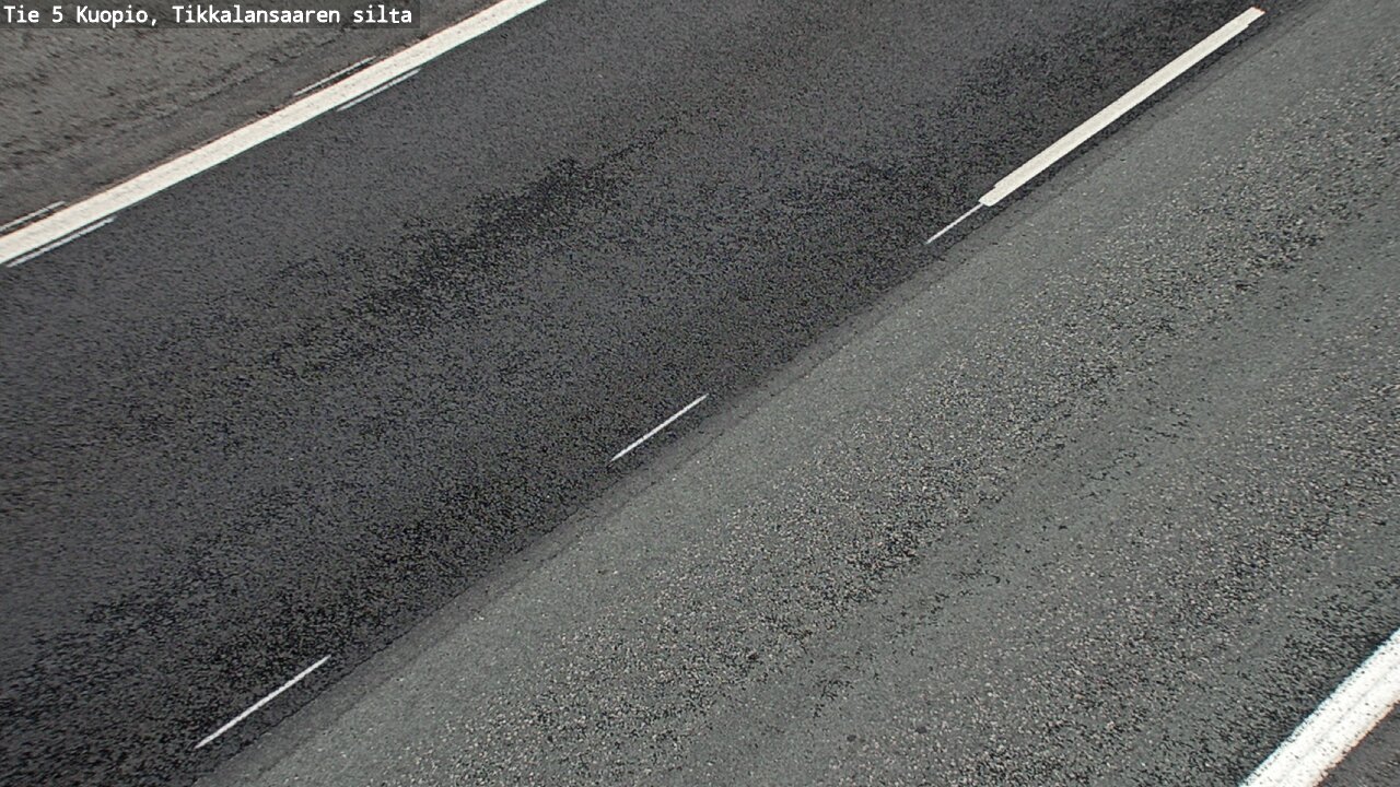 Weather Camera Image Road 5 Kuopio, Tikkalansaari, Kuopio, Pohjois-Savo