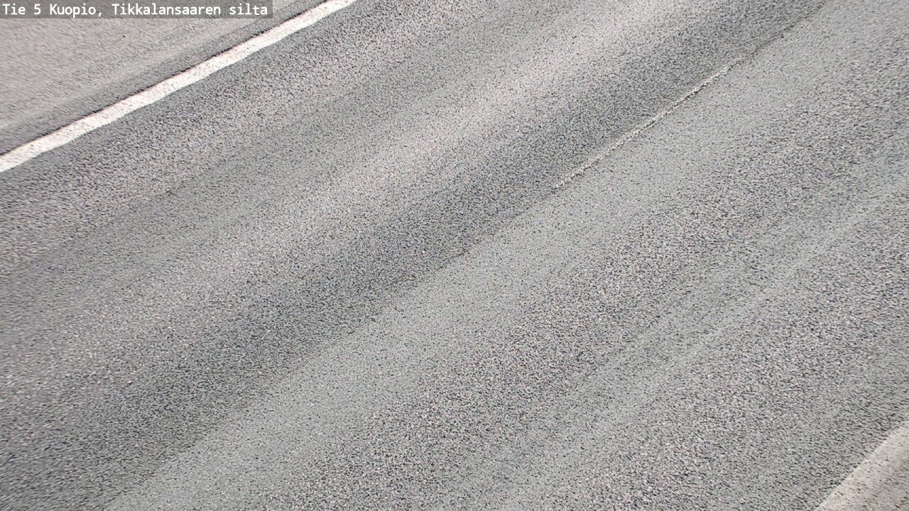 Weather Camera Image Väg 5 Kuopio, Tikkalansaari, Kuopio, Pohjois-Savo
