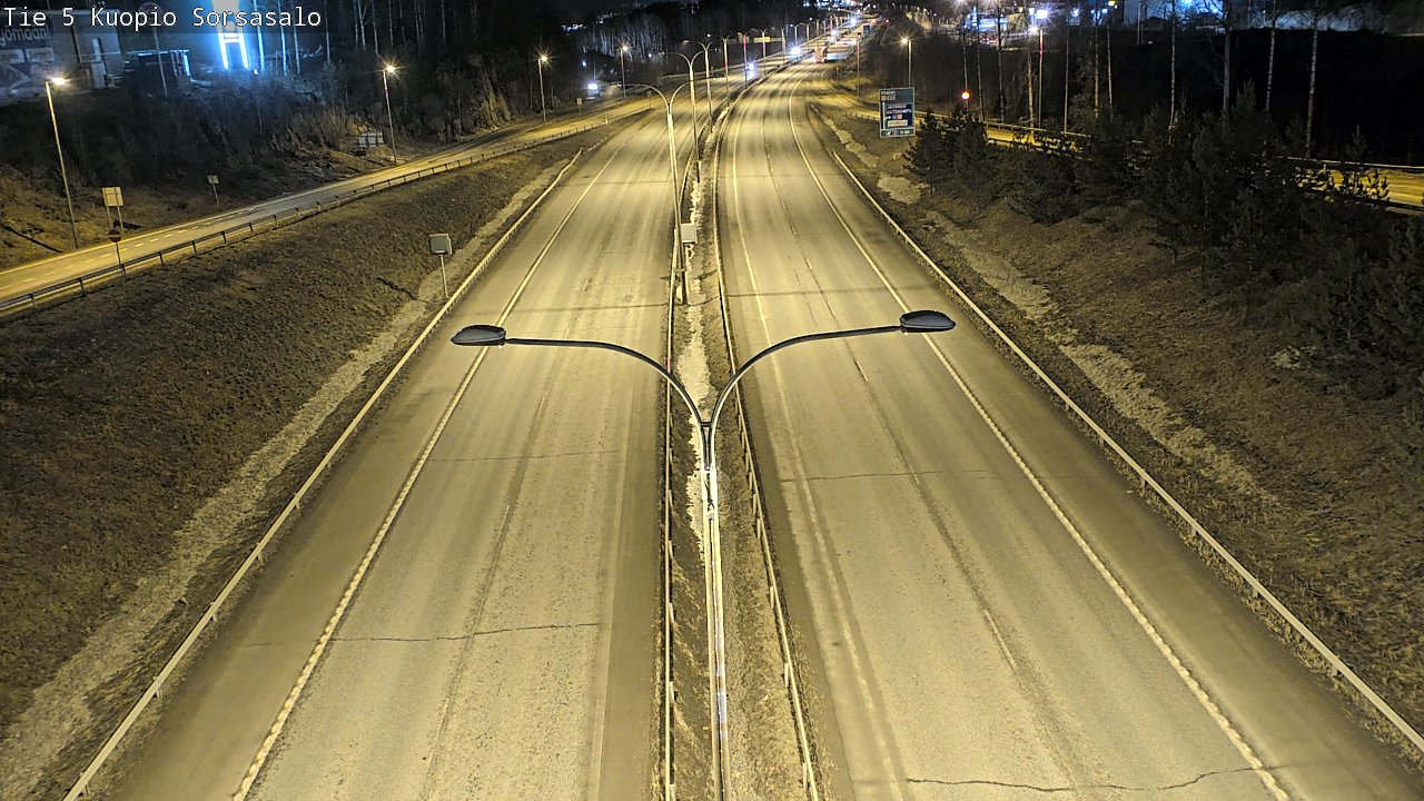 Kelikamerat Kuva Tie 5 Kuopio, Sorsasalo, Kuopio, Pohjois-Savo