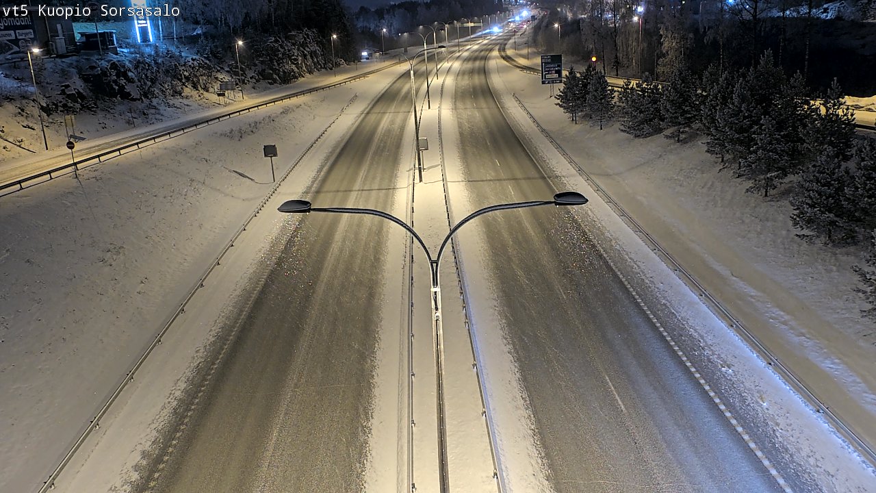 Kelikamerat Kuva Tie 5 Kuopio, Sorsasalo, Kuopio, Pohjois-Savo