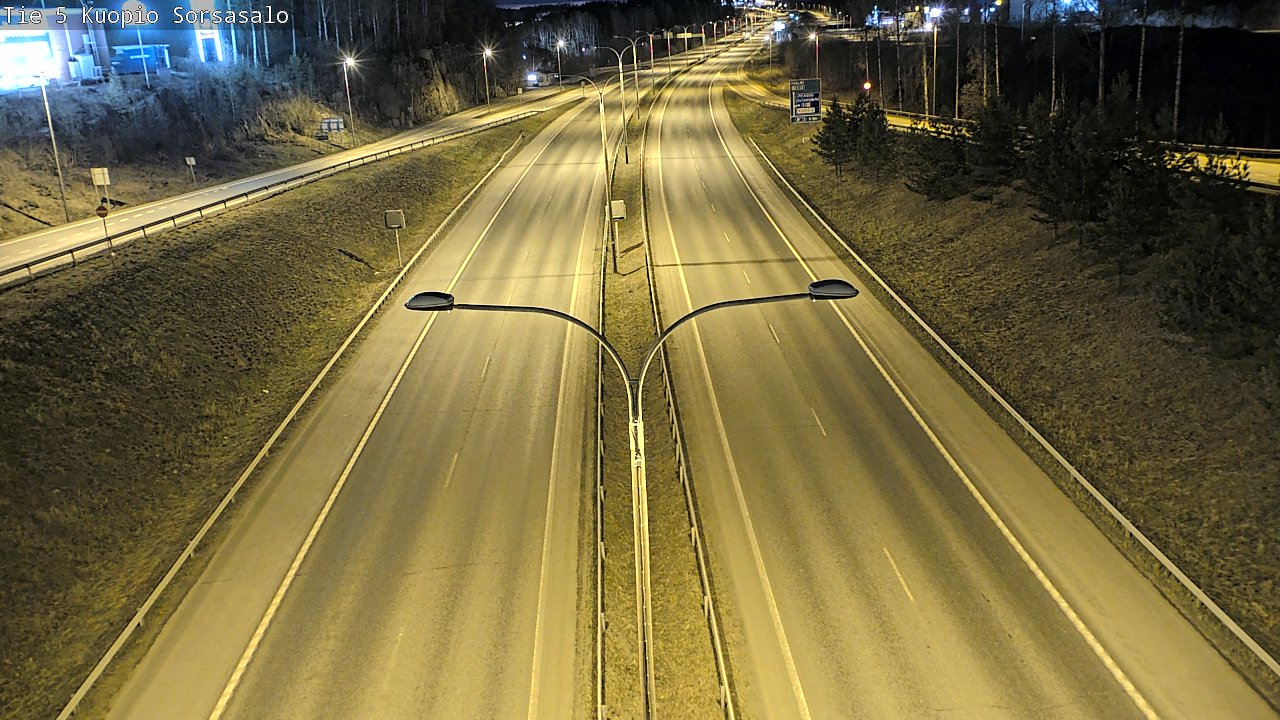 Kelikamerat Kuva Tie 5 Kuopio, Sorsasalo, Kuopio, Pohjois-Savo