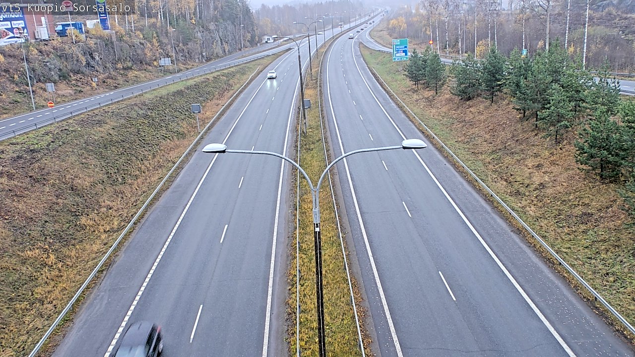 Kelikamerat Kuva Tie 5 Kuopio, Sorsasalo, Kuopio, Pohjois-Savo