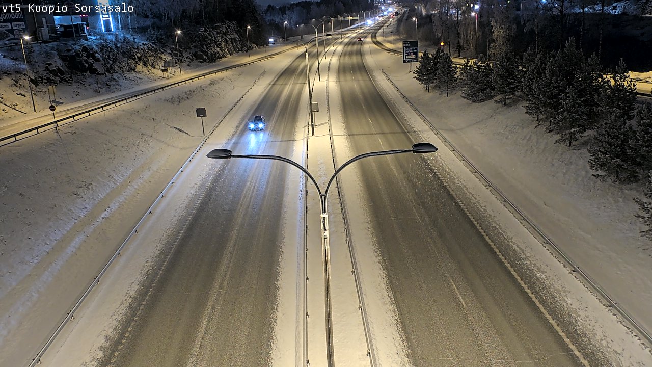 Kelikamerat Kuva Tie 5 Kuopio, Sorsasalo, Kuopio, Pohjois-Savo