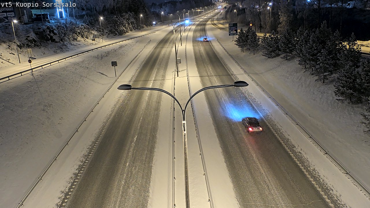 Kelikamerat Kuva Tie 5 Kuopio, Sorsasalo, Kuopio, Pohjois-Savo