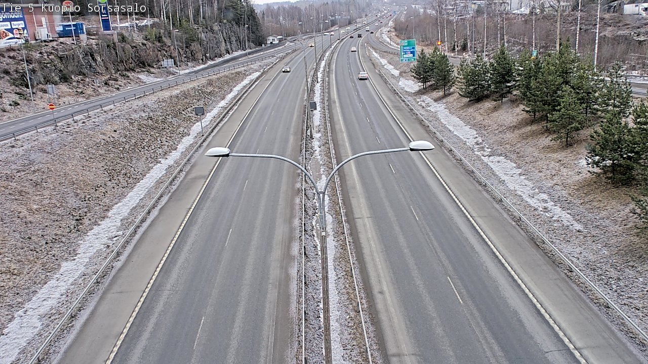 Kelikamerat Kuva Tie 5 Kuopio, Sorsasalo, Kuopio, Pohjois-Savo