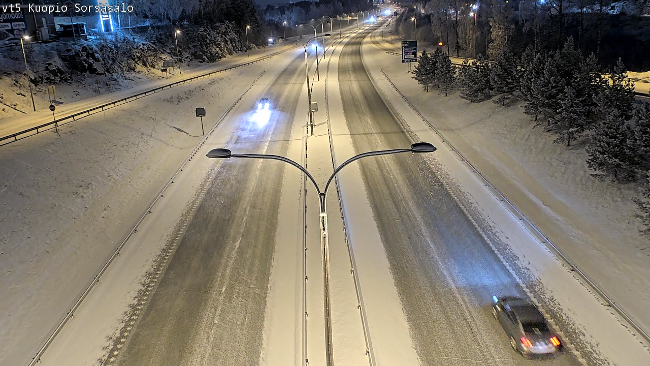 Kelikamerat Kuva Tie 5 Kuopio, Sorsasalo, Kuopio, Pohjois-Savo