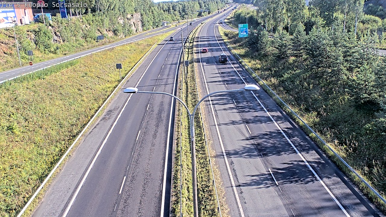 Kelikamerat Kuva Tie 5 Kuopio, Sorsasalo, Kuopio, Pohjois-Savo