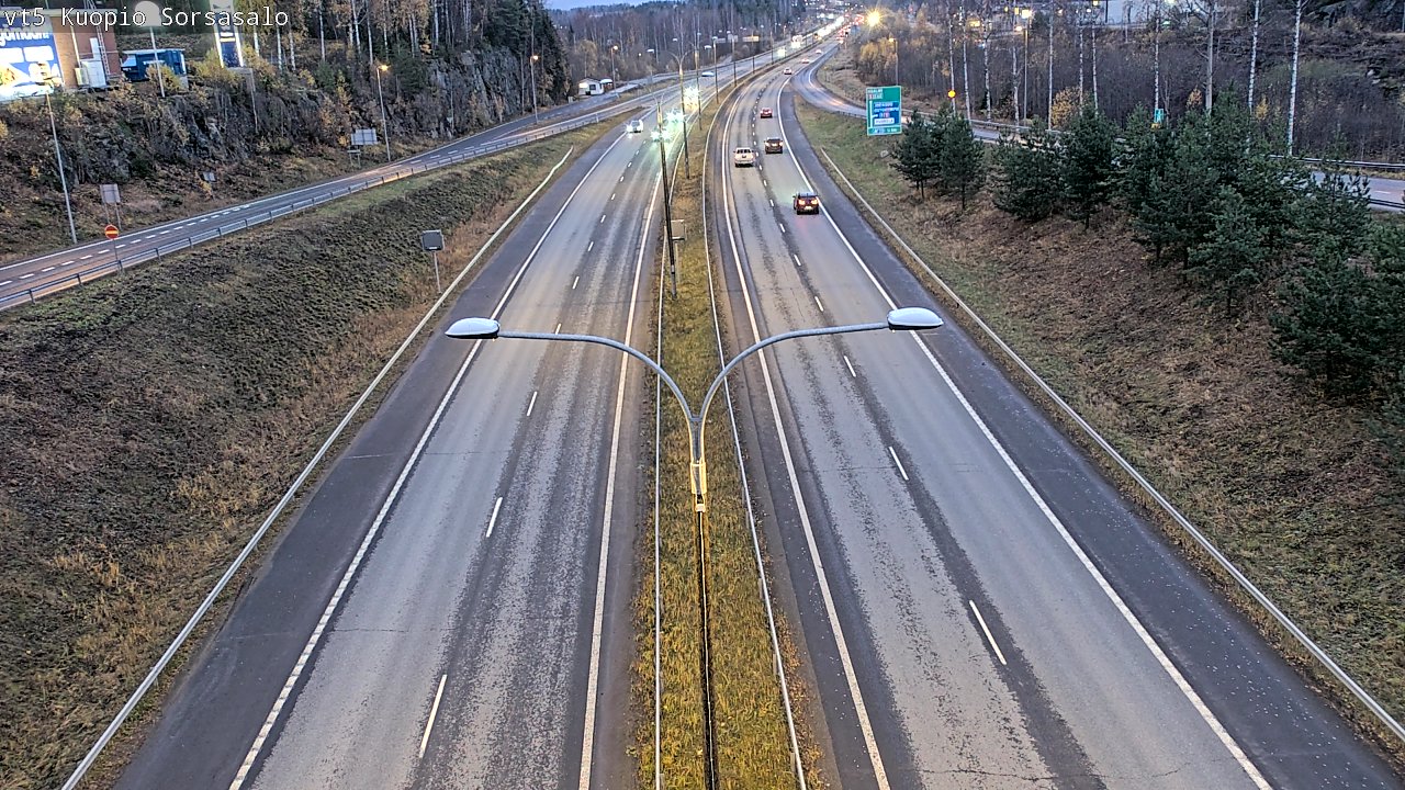 Kelikamerat Kuva Tie 5 Kuopio, Sorsasalo, Kuopio, Pohjois-Savo