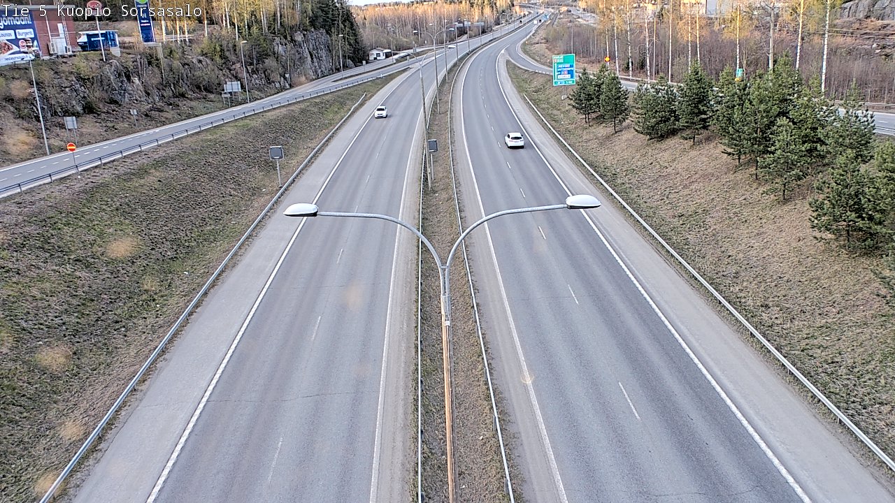 Kelikamerat Kuva Tie 5 Kuopio, Sorsasalo, Kuopio, Pohjois-Savo
