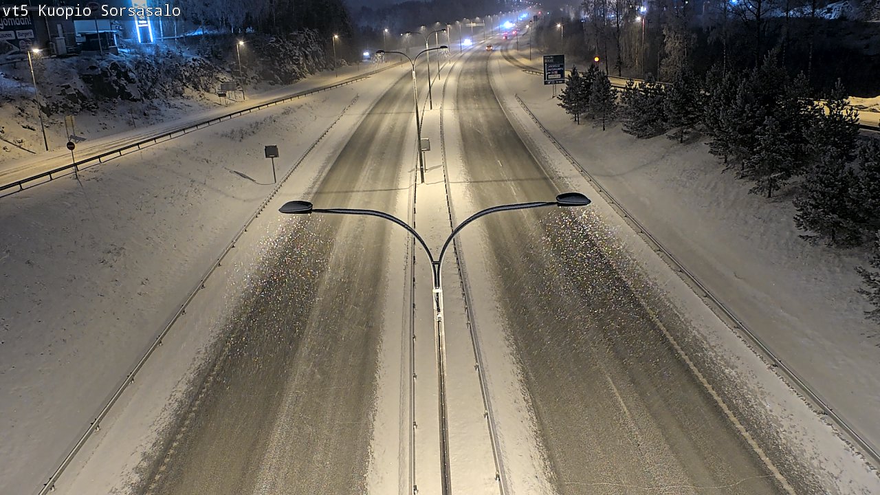 Kelikamerat Kuva Tie 5 Kuopio, Sorsasalo, Kuopio, Pohjois-Savo