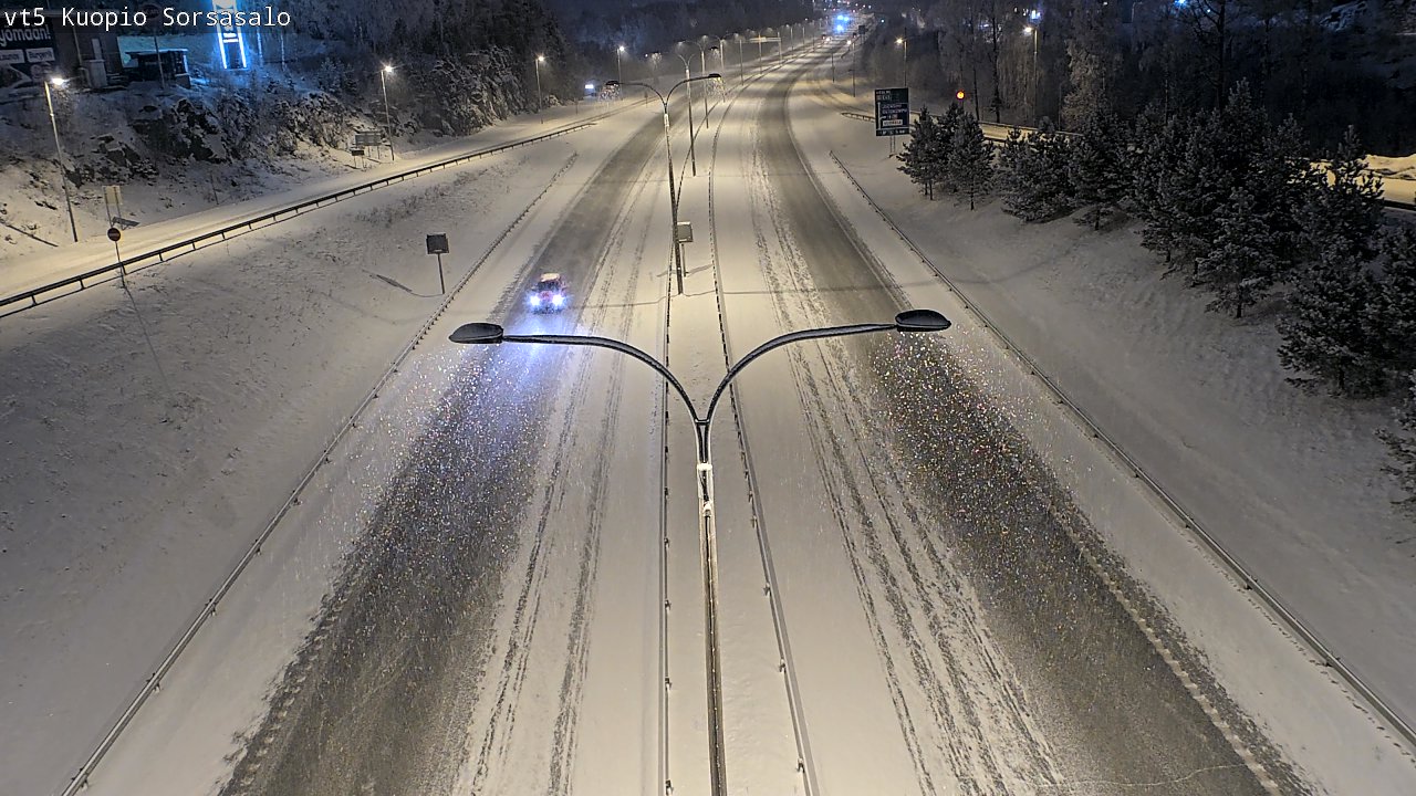 Kelikamerat Kuva Tie 5 Kuopio, Sorsasalo, Kuopio, Pohjois-Savo