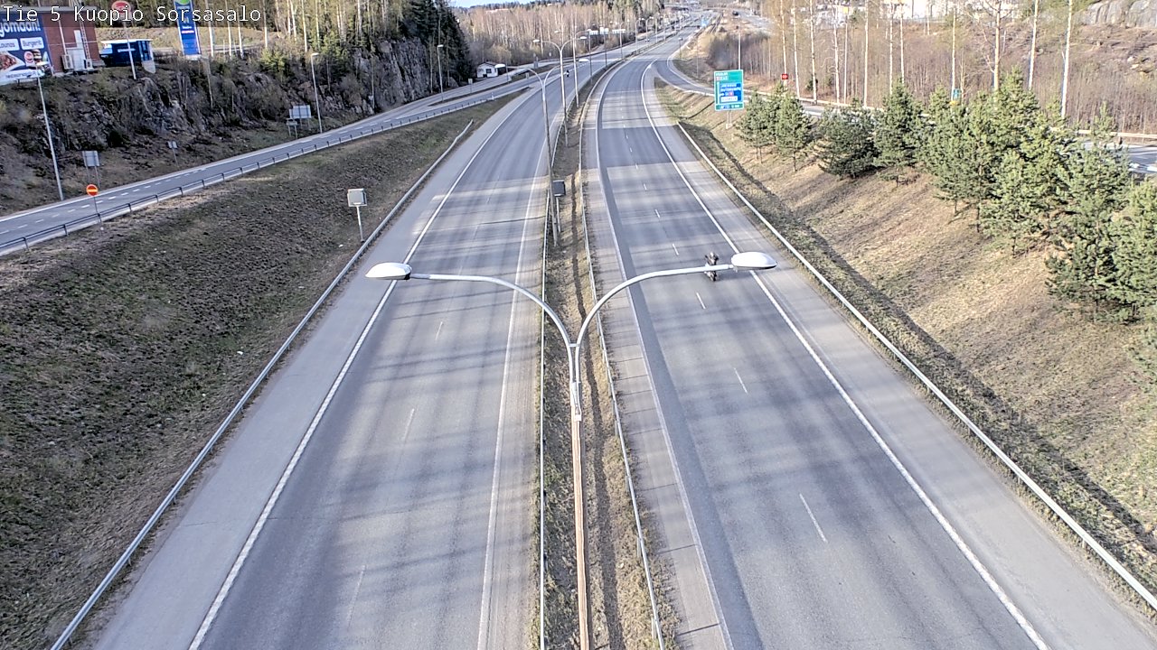 Kelikamerat Kuva Tie 5 Kuopio, Sorsasalo, Kuopio, Pohjois-Savo