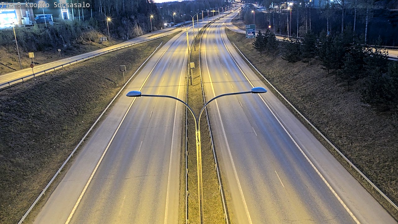 Kelikamerat Kuva Tie 5 Kuopio, Sorsasalo, Kuopio, Pohjois-Savo