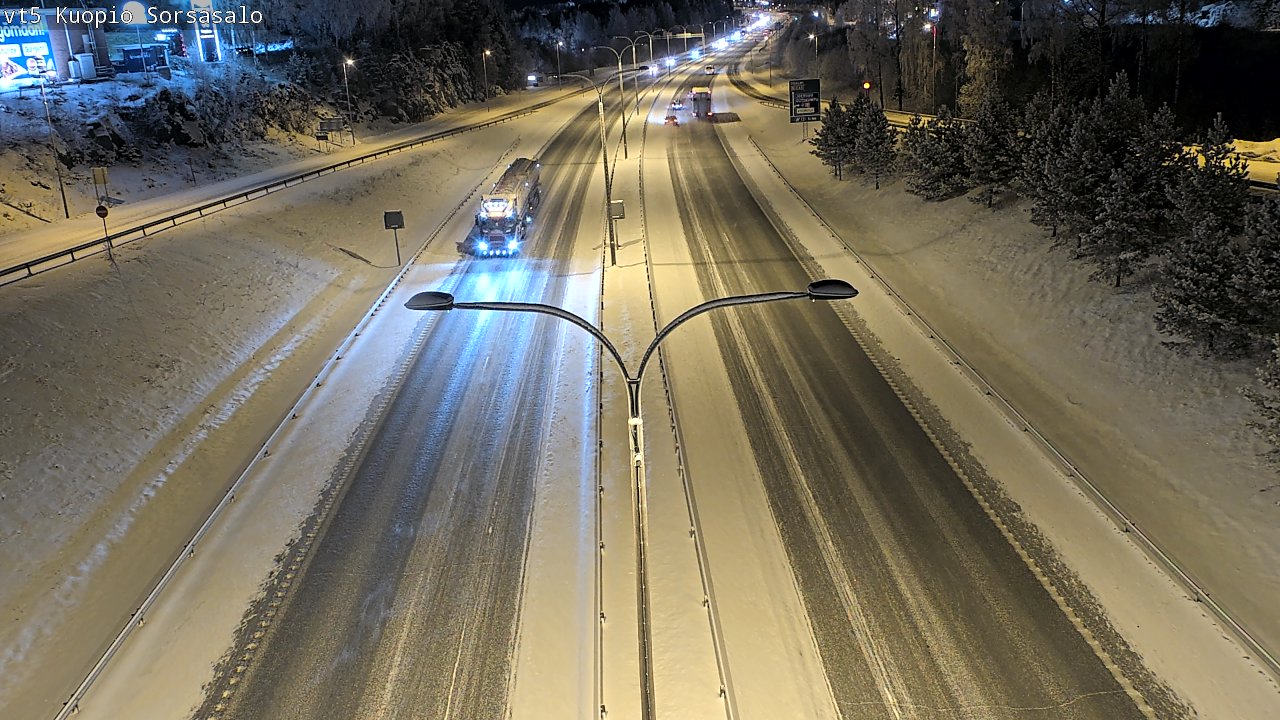 Kelikamerat Kuva Tie 5 Kuopio, Sorsasalo, Kuopio, Pohjois-Savo