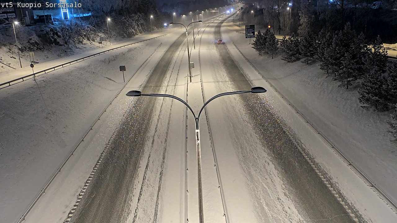 Kelikamerat Kuva Tie 5 Kuopio, Sorsasalo, Kuopio, Pohjois-Savo