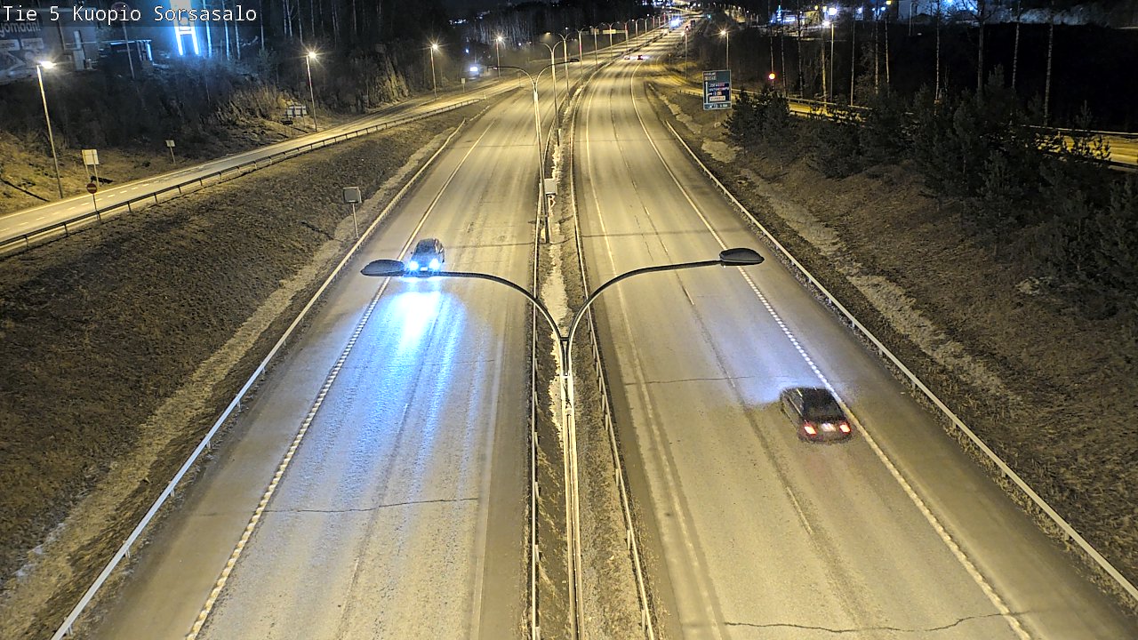 Kelikamerat Kuva Tie 5 Kuopio, Sorsasalo, Kuopio, Pohjois-Savo