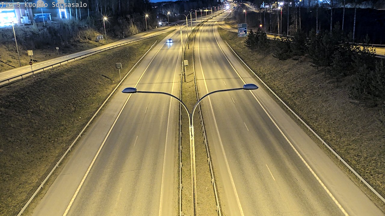 Kelikamerat Kuva Tie 5 Kuopio, Sorsasalo, Kuopio, Pohjois-Savo