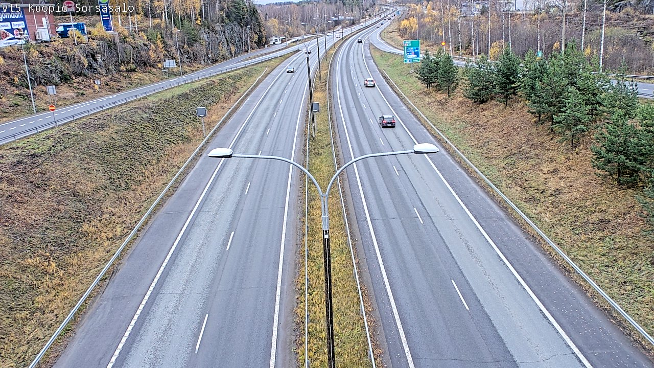 Kelikamerat Kuva Tie 5 Kuopio, Sorsasalo, Kuopio, Pohjois-Savo