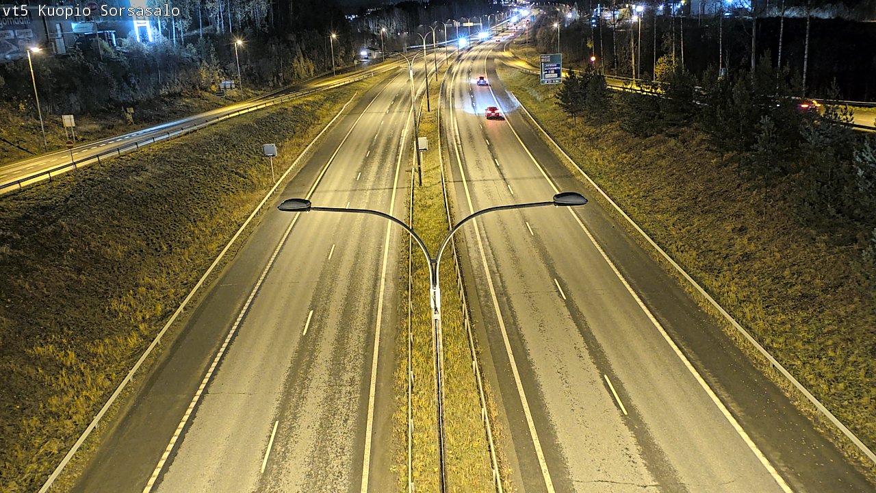 Kelikamerat Kuva Tie 5 Kuopio, Sorsasalo, Kuopio, Pohjois-Savo