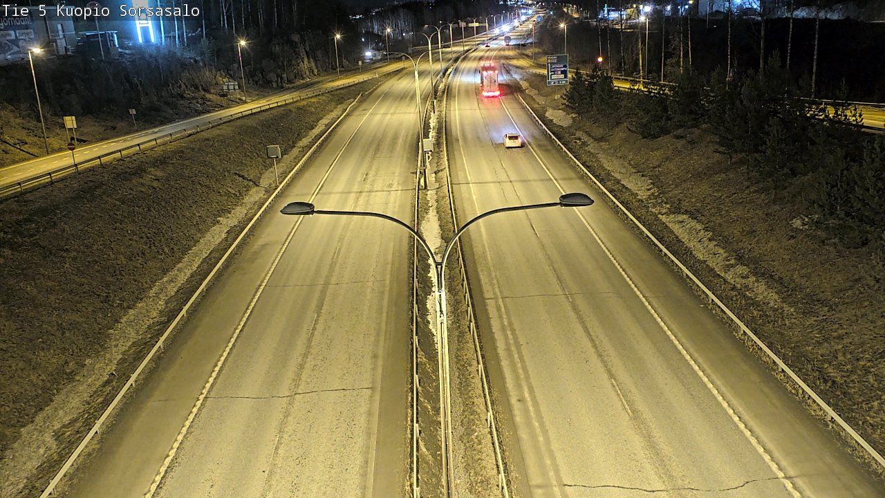 Kelikamerat Kuva Tie 5 Kuopio, Sorsasalo, Kuopio, Pohjois-Savo