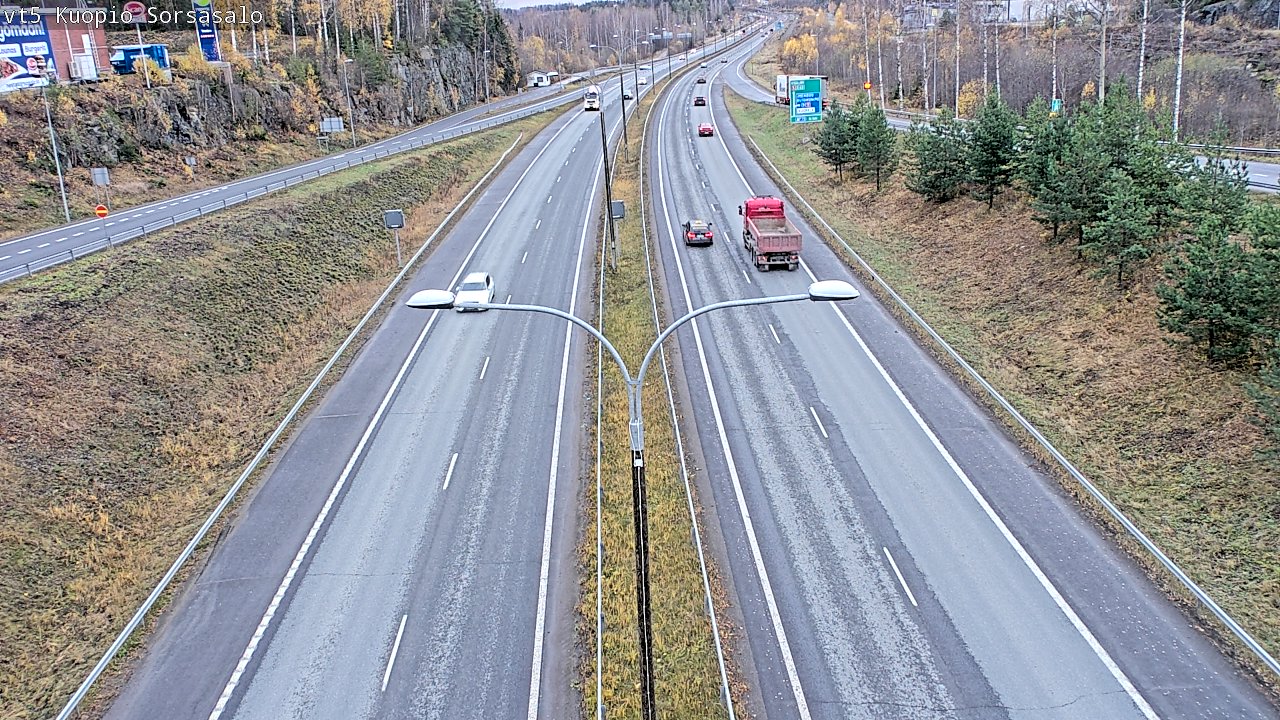 Kelikamerat Kuva Tie 5 Kuopio, Sorsasalo, Kuopio, Pohjois-Savo
