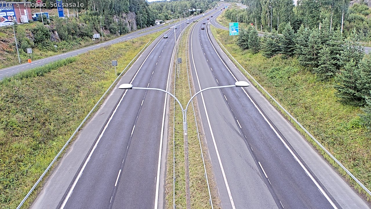 Kelikamerat Kuva Tie 5 Kuopio, Sorsasalo, Kuopio, Pohjois-Savo