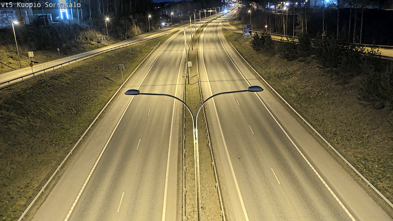 Kelikamerat Kuva Tie 5 Kuopio, Sorsasalo, Kuopio, Pohjois-Savo