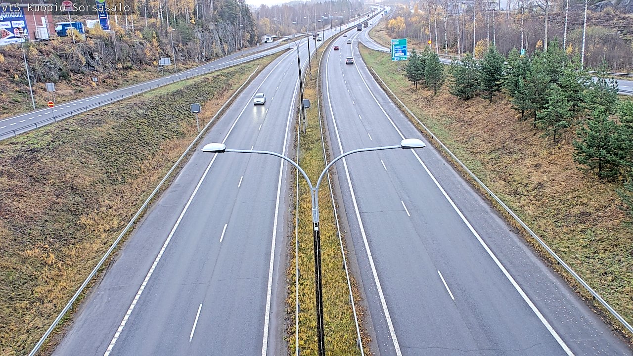 Kelikamerat Kuva Tie 5 Kuopio, Sorsasalo, Kuopio, Pohjois-Savo